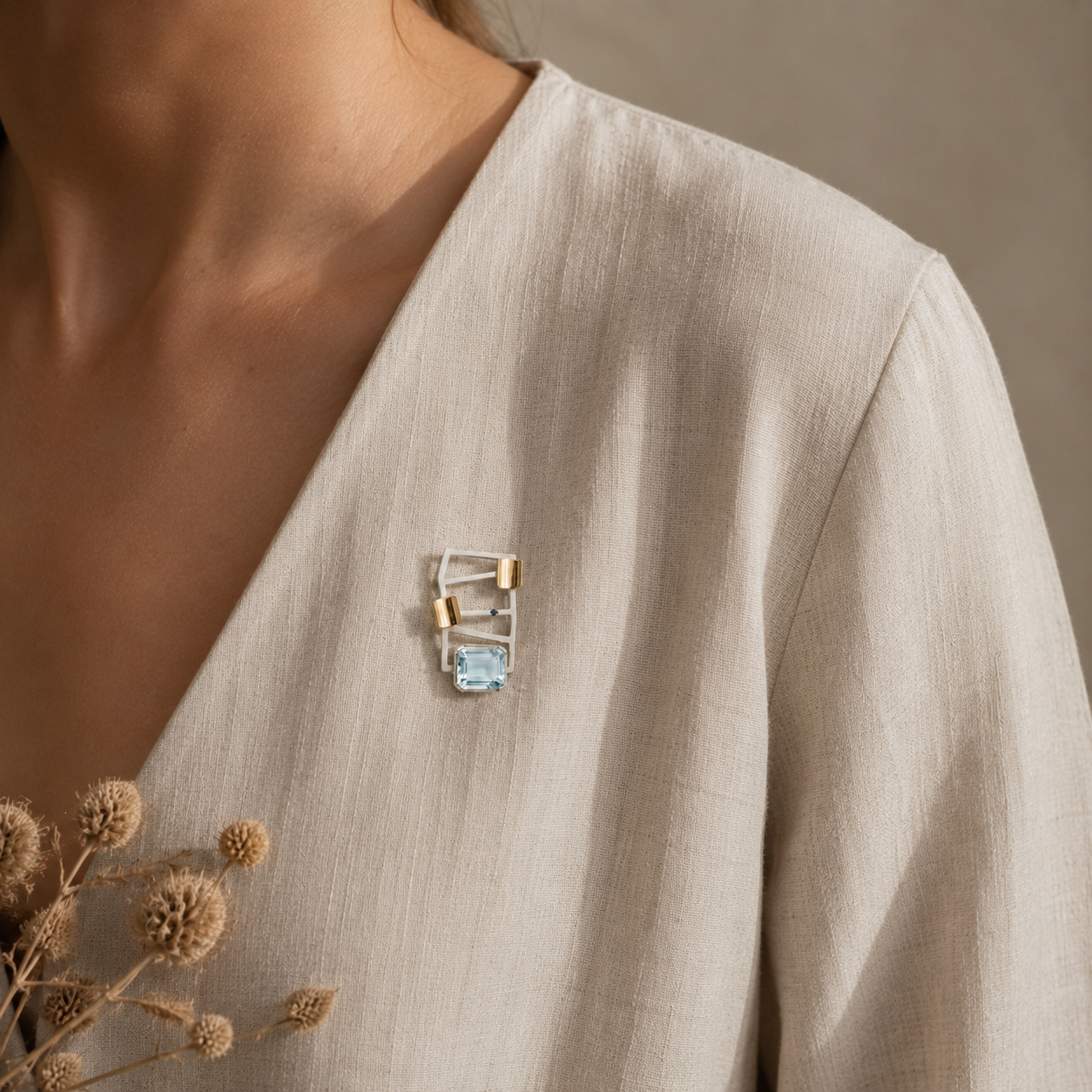 Broche, pins